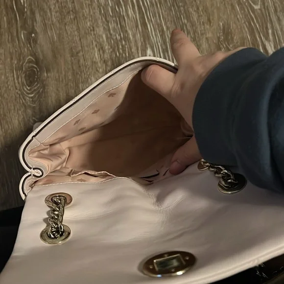 Kate Spade Pink Quilted Chain Adjustable Shoulder Bag - Picture 6 of 9